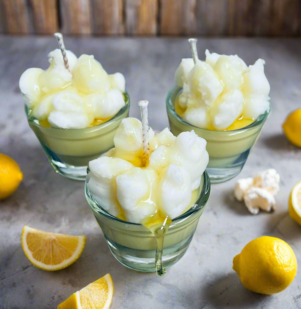 Mini lemon meringue dessert