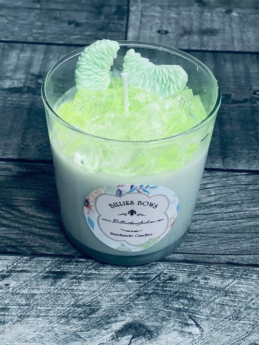 Mojito cocktail candle