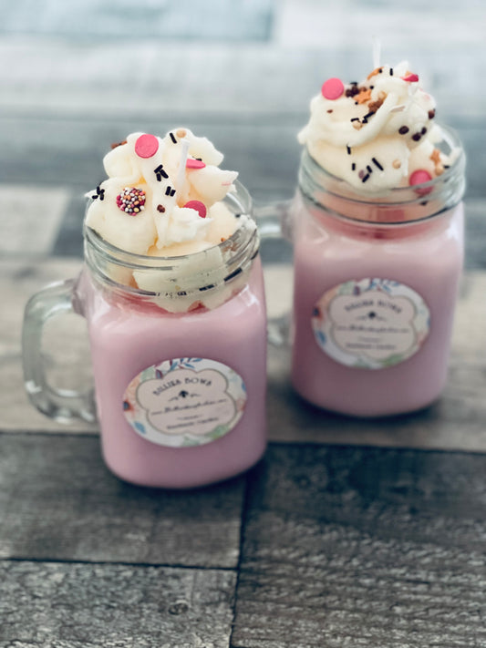 Large Milkshake candle